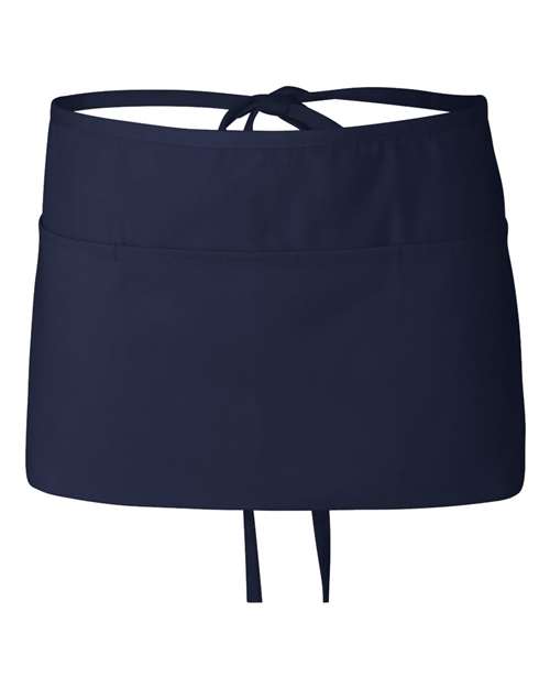 Waist Apron with Pockets - Navy