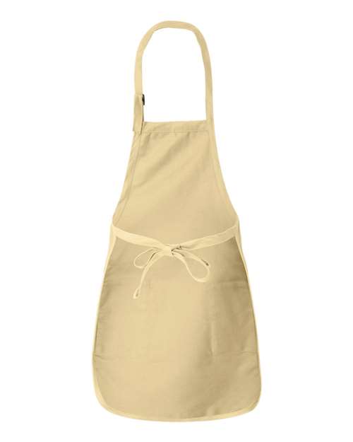 Full-Length Apron with Pockets - Natural