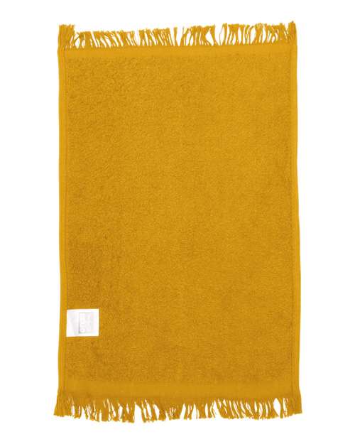 Fringed Fingertip Towel - Gold