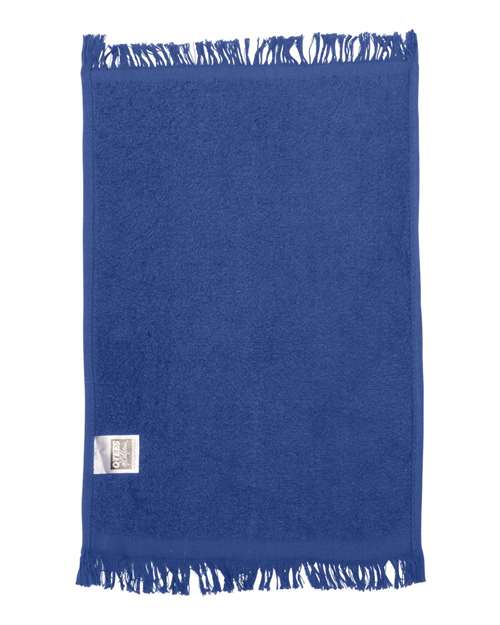 Fringed Fingertip Towel - Royal