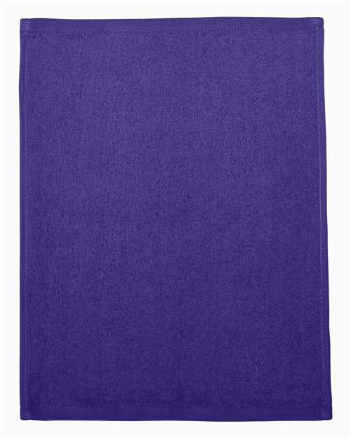 Hemmed Fingertip Towel - Purple