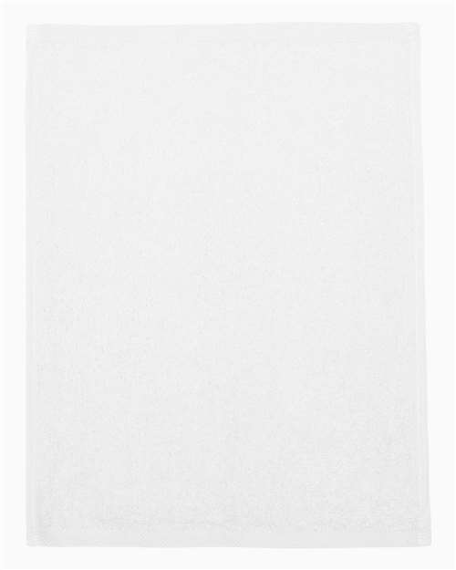 Hemmed Fingertip Towel - White