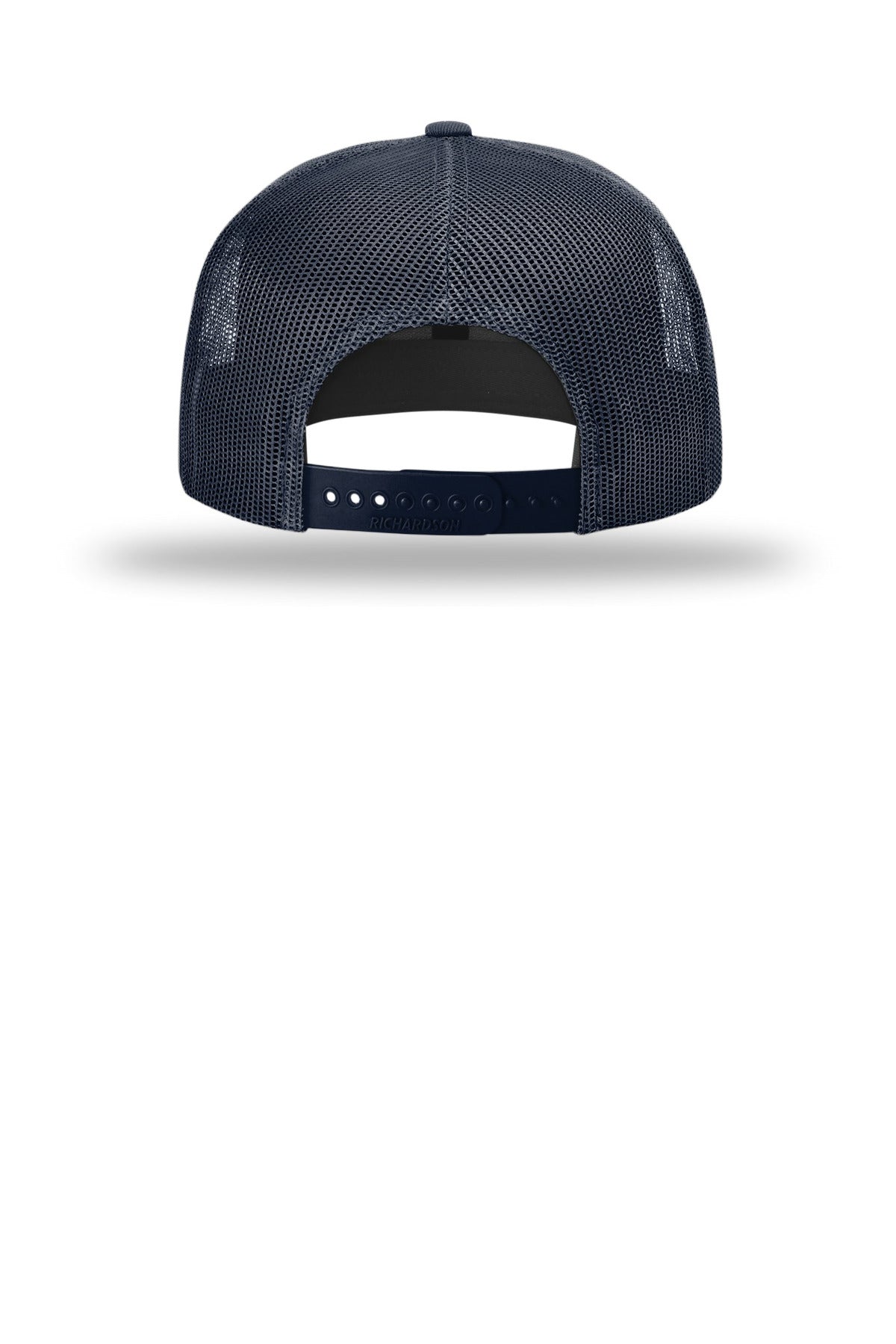 Richardson Acrylic-Wool Blend Flatbill Trucker - Navy