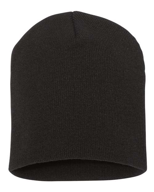 8 1/2" Beanie - Black