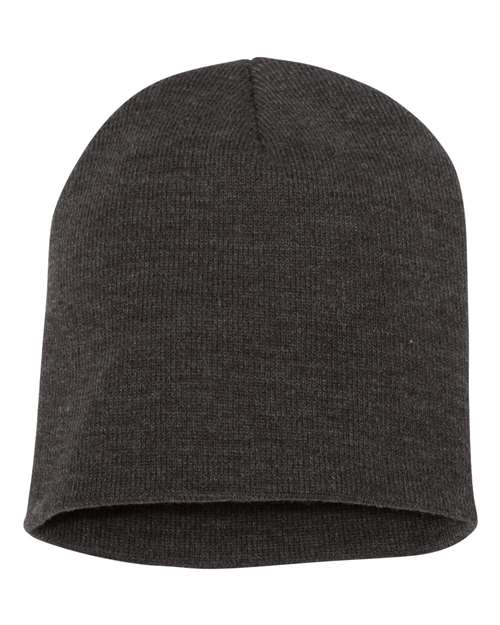 8 1/2" Beanie - Dark Grey