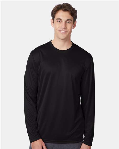 Unisex Cool DRI® Long Sleeve Performance T-Shirt - Black