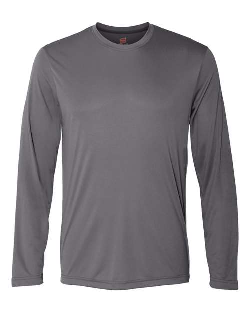 Unisex Cool DRI® Long Sleeve Performance T-Shirt - Graphite