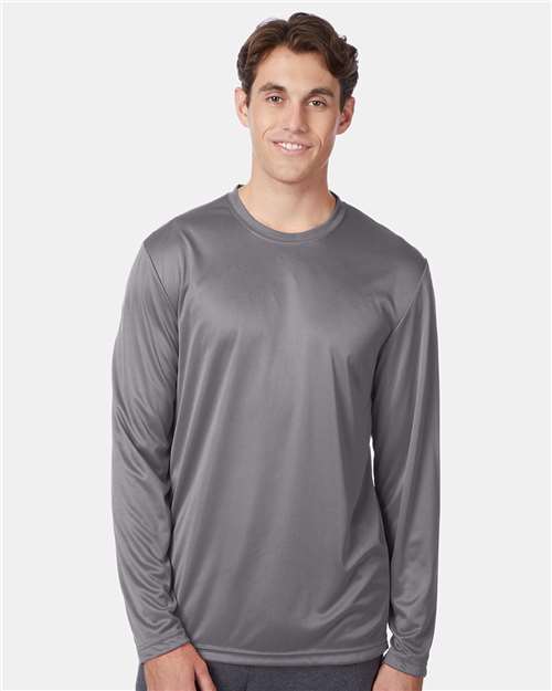 Unisex Cool DRI® Long Sleeve Performance T-Shirt - Graphite