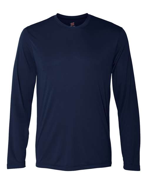 Unisex Cool DRI® Long Sleeve Performance T-Shirt - Navy