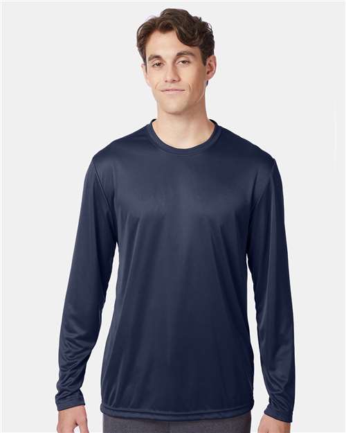 Unisex Cool DRI® Long Sleeve Performance T-Shirt - Navy