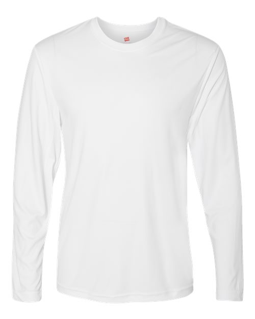 Unisex Cool DRI® Long Sleeve Performance T-Shirt - White