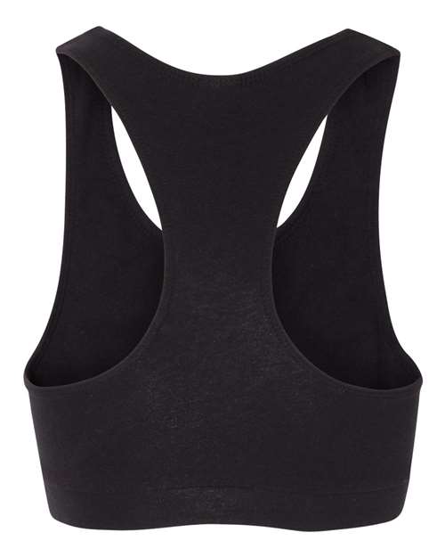 Women’s Support Your Team Sports Bra - Black