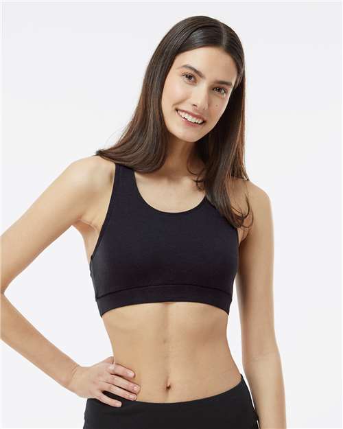Women’s Support Your Team Sports Bra - Black