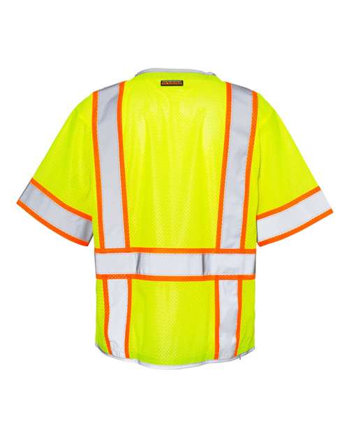 Unisex Premium Brilliant Series® Heavy Duty Class 3 Vest - Lime