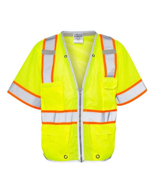 Unisex Premium Brilliant Series® Heavy Duty Class 3 Vest - Lime