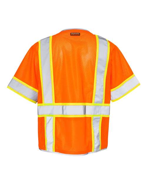 Unisex Premium Brilliant Series® Heavy Duty Class 3 Vest - Orange