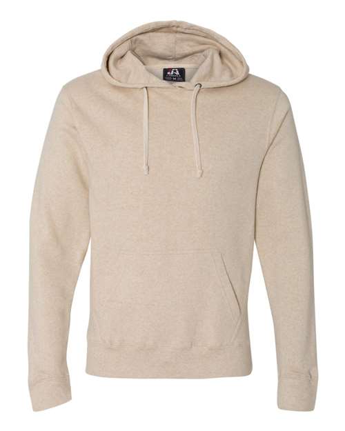 Men's Triblend Fleece Hooded Sweatshirt - Oatmeal Triblend