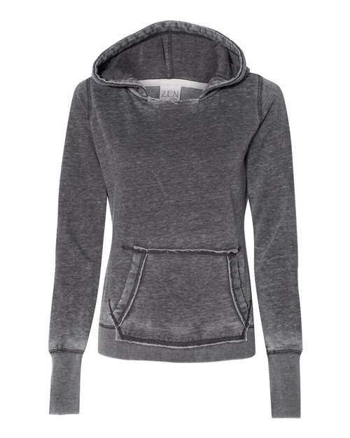 Women's Zen Fleece Hooded Sweatshirt - Dark Smoke