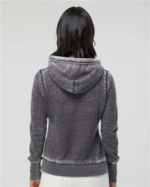Women's Zen Fleece Hooded Sweatshirt - Dark Smoke
