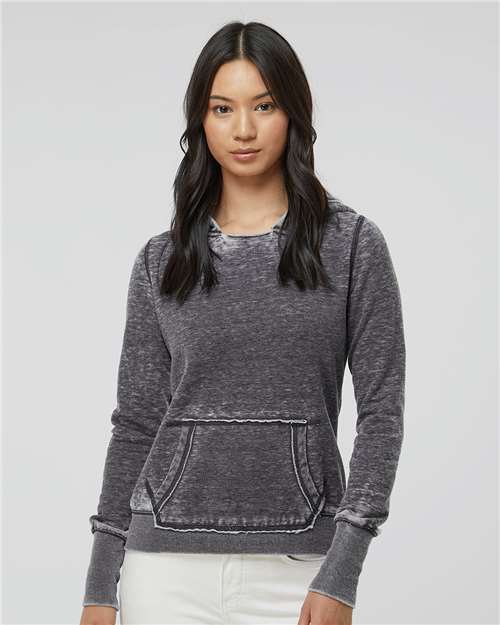 Women's Zen Fleece Hooded Sweatshirt - Dark Smoke