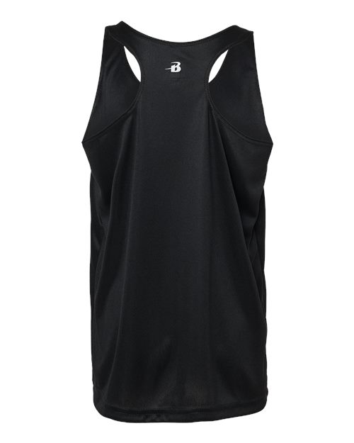 Girls’ B-Core Racerback Tank Top - Black
