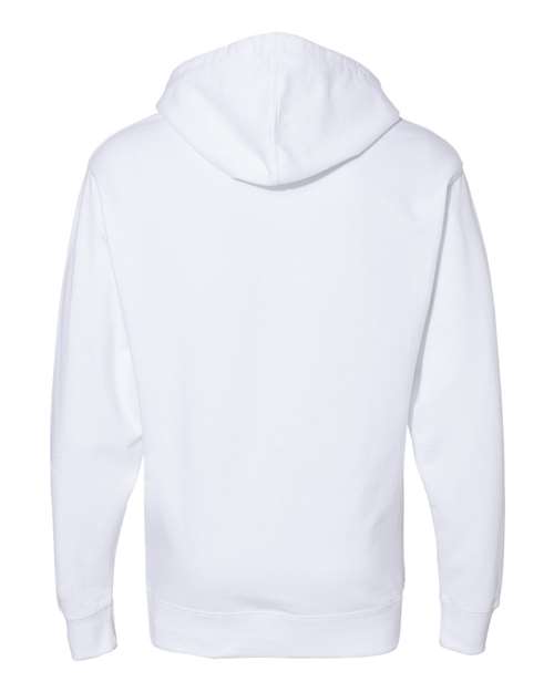 Unisex Midweight Hooded Sweatshirt - White