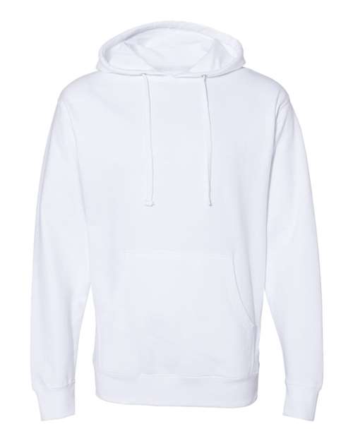 Unisex Midweight Hooded Sweatshirt - White
