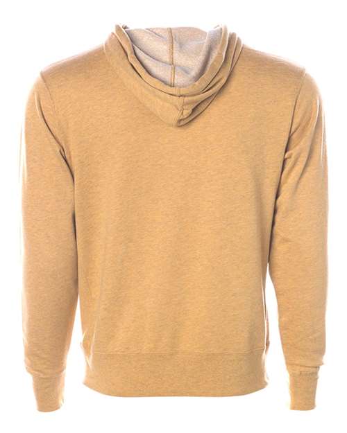 Unisex Midweight French Terry Hooded Sweatshirt - Golden Wheat Heather