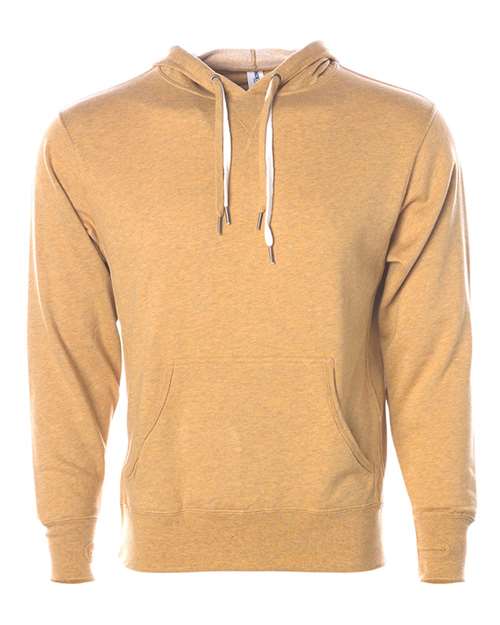 Unisex Midweight French Terry Hooded Sweatshirt - Golden Wheat Heather
