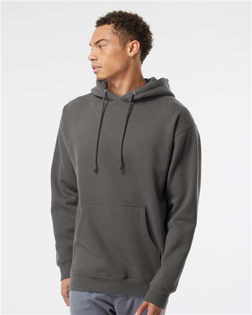 Unisex Heavyweight Hooded Sweatshirt - Charcoal