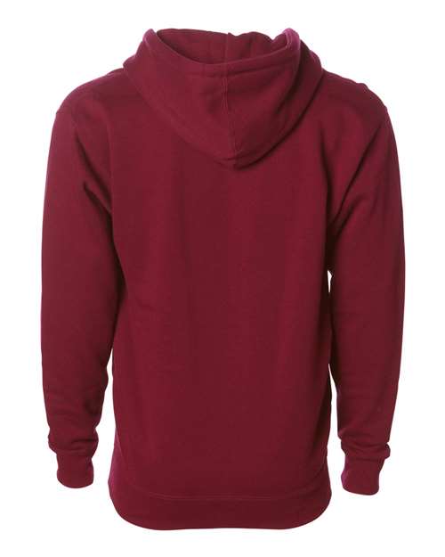 Unisex Heavyweight Full-Zip Hooded Sweatshirt - Cardinal