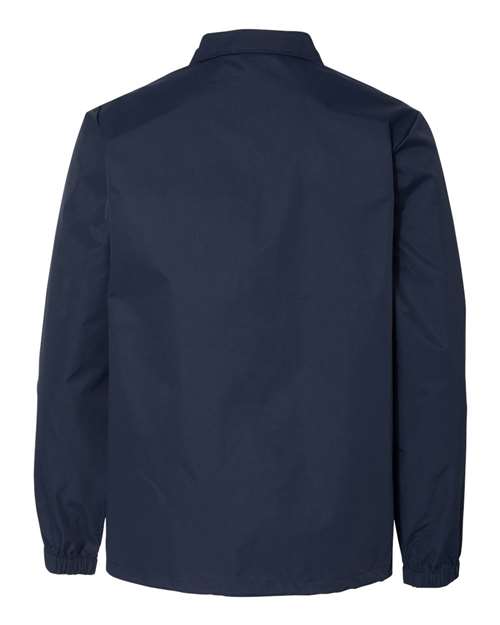Men's Water-Resistant Windbreaker Coach’s Jacket - Classic Navy