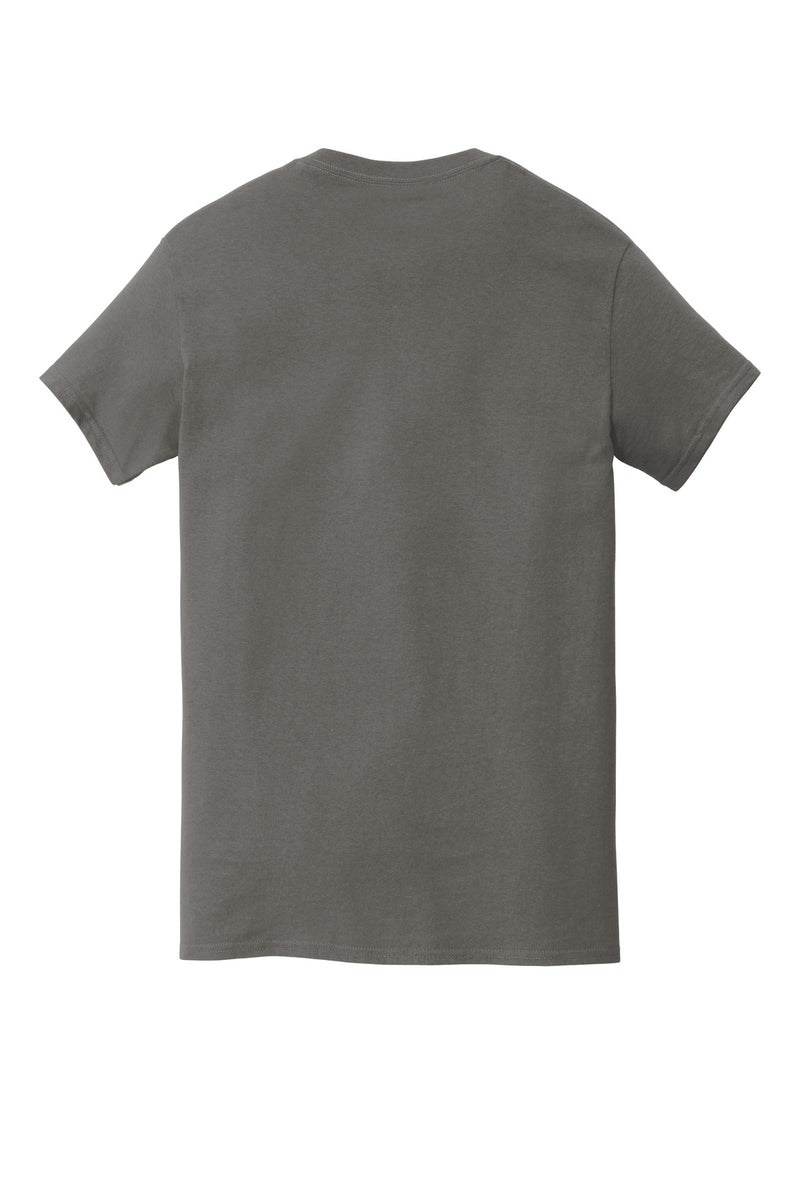 Gildan  Heavy Cotton  100% Cotton Pocket T-Shirt - Charcoal