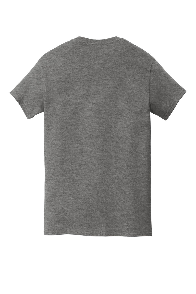Gildan  Heavy Cotton  100% Cotton Pocket T-Shirt - Graphite Heather