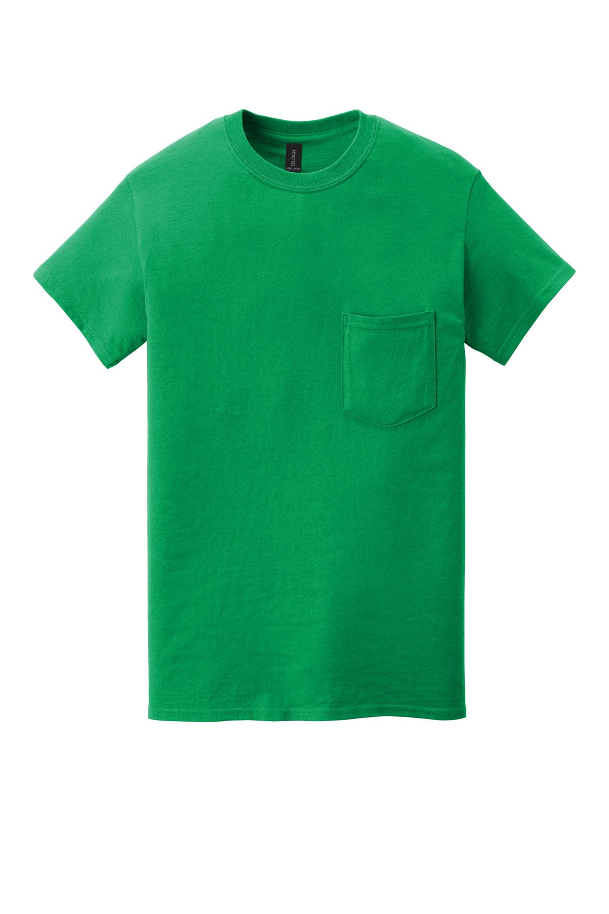 Gildan  Heavy Cotton  100% Cotton Pocket T-Shirt - Irish Green