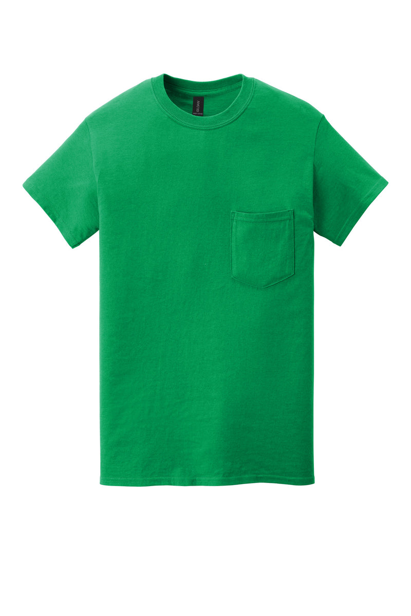 Gildan  Heavy Cotton  100% Cotton Pocket T-Shirt - Irish Green