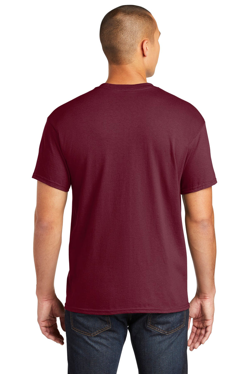 Gildan  Heavy Cotton  100% Cotton Pocket T-Shirt - Maroon