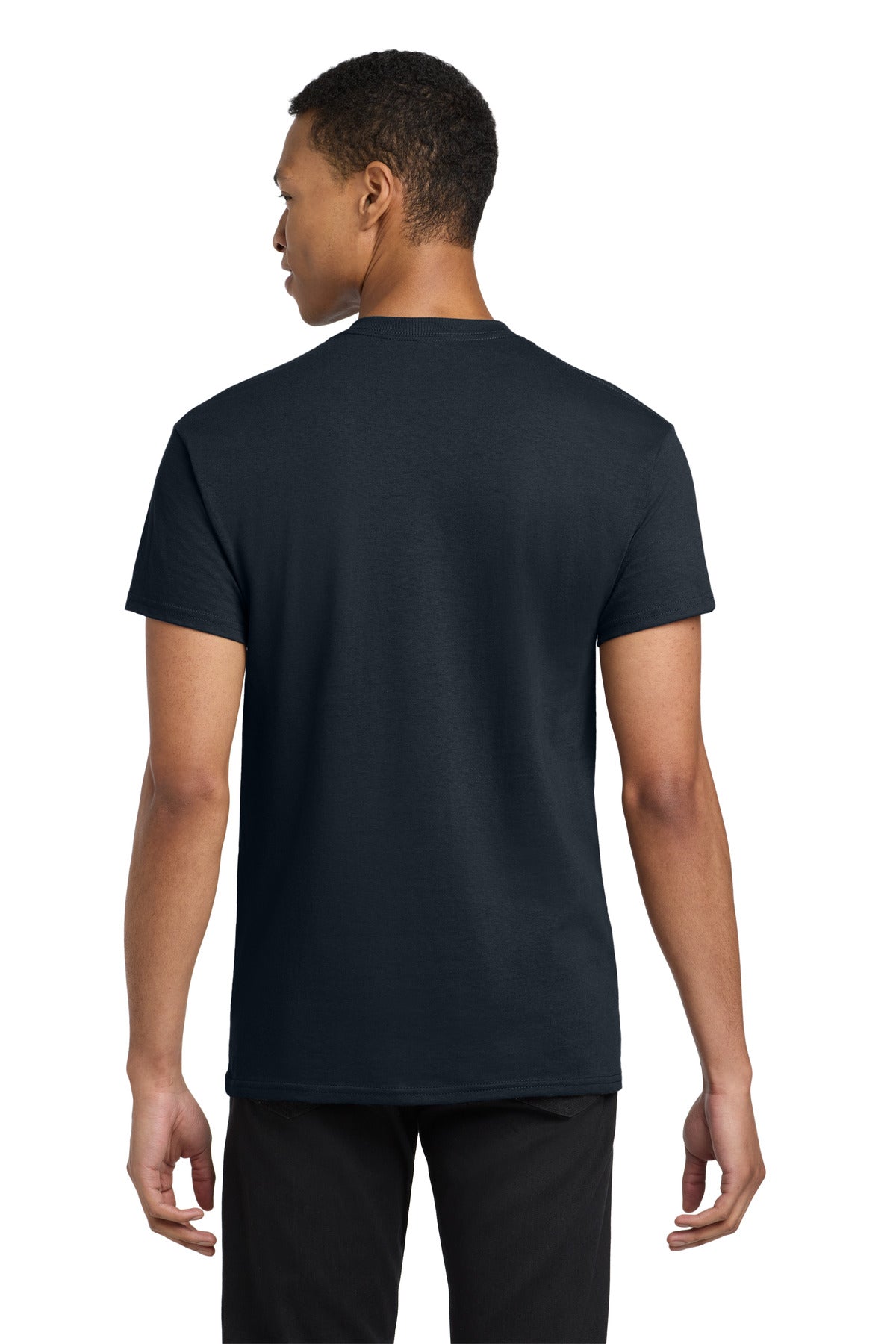 Gildan  Heavy Cotton  100% Cotton Pocket T-Shirt - Navy