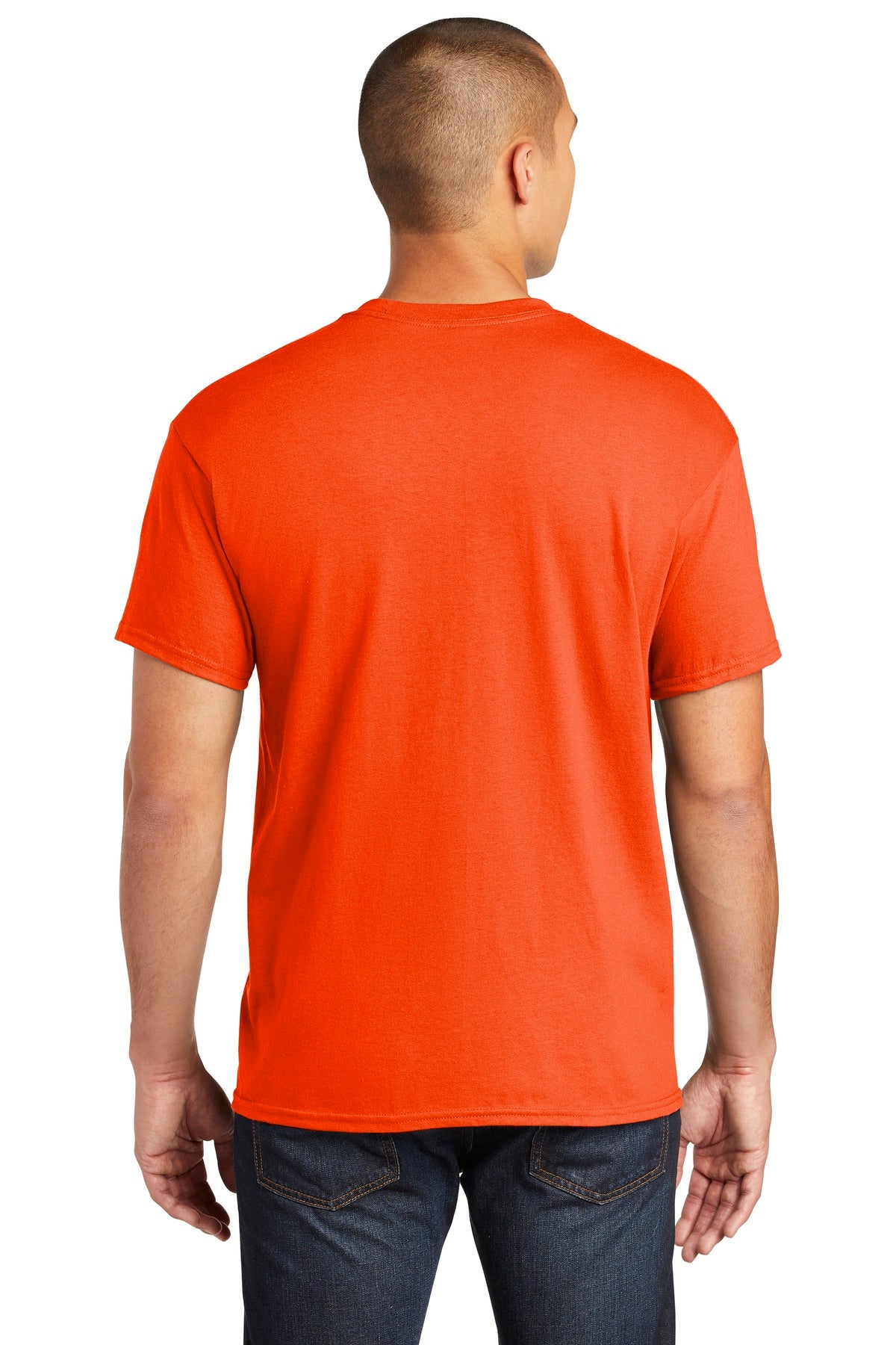 Gildan  Heavy Cotton  100% Cotton Pocket T-Shirt - Orange