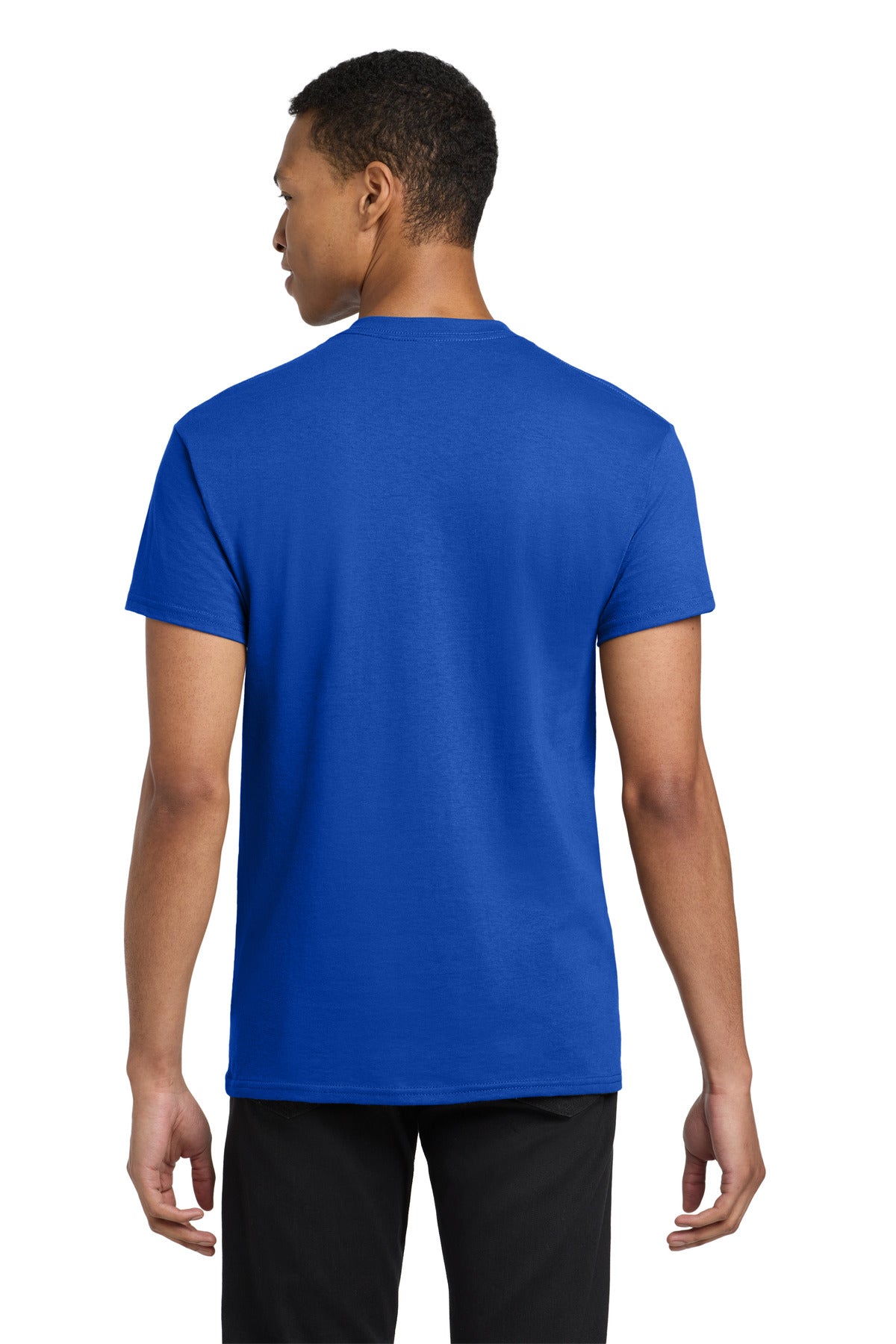 Gildan  Heavy Cotton  100% Cotton Pocket T-Shirt - Royal