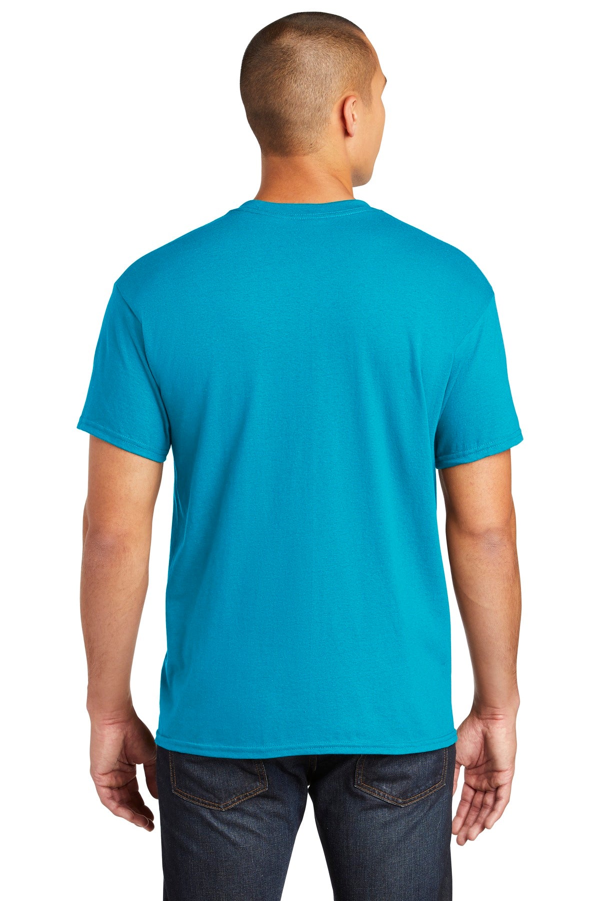 Gildan  Heavy Cotton  100% Cotton Pocket T-Shirt - Sapphire