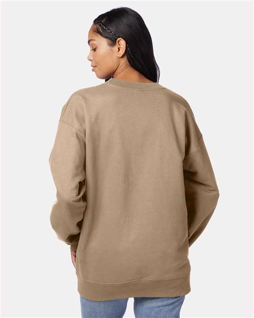 Unisex Ultimate Cotton® Crewneck Sweatshirt - Pebble
