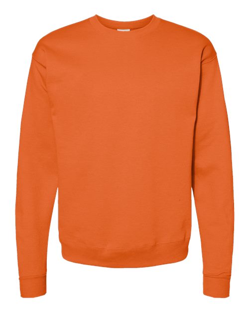 Unisex EcoSmart® Crewneck Sweatshirt - Safety Orange