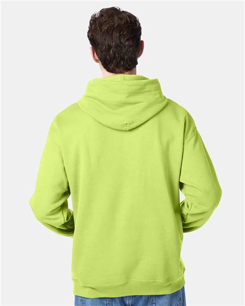 Unisex EcoSmart® Hooded Sweatshirt - Safety Green