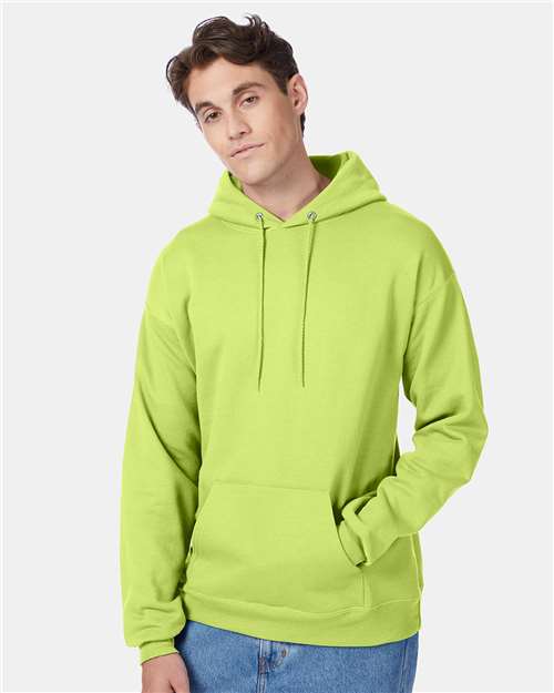 Unisex EcoSmart® Hooded Sweatshirt - Safety Green