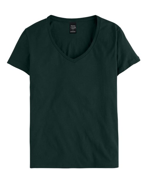 Women's Perfect-T V-Neck T-Shirt - Deep Forest