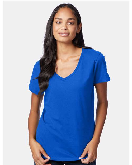 Women's Perfect-T V-Neck T-Shirt - Deep Royal
