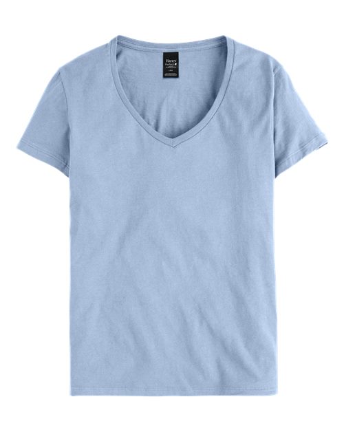 Women's Perfect-T V-Neck T-Shirt - Light Blue