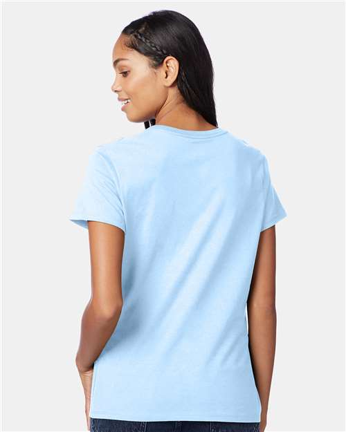 Women's Perfect-T V-Neck T-Shirt - Light Blue