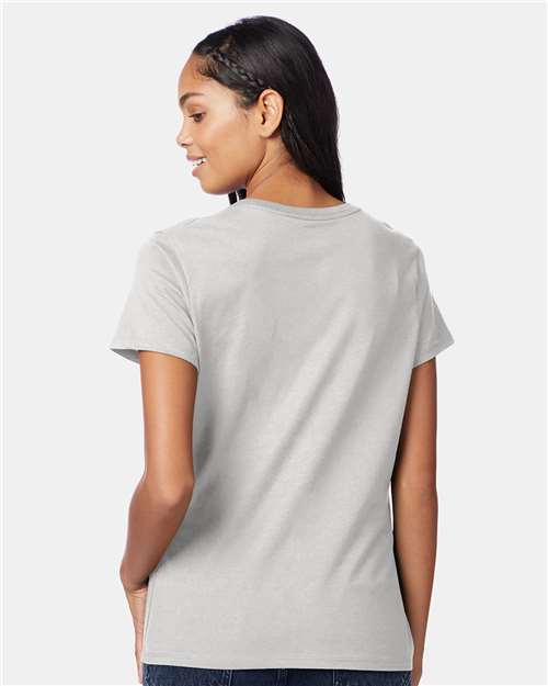 Women's Perfect-T V-Neck T-Shirt - Ash